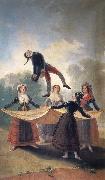Francisco Goya Straw Mannequin oil painting reproduction